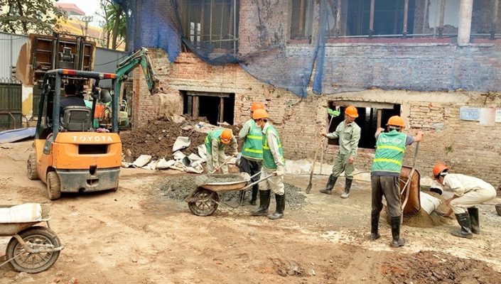 1 số bí kíp xử lý nhà lún nghiêng an toàn tiết kiệm của Thần đèn đất Bắc