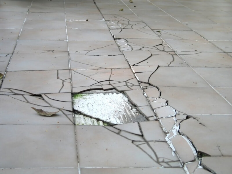 Nguyên nhân gây nền nhà bị trũng