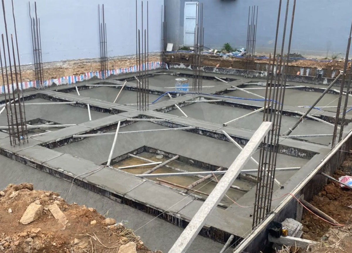 Tăng cường độ ổn định nền móng bằng kỹ thuật gia cố móng băng 1 Móng băng là gì?