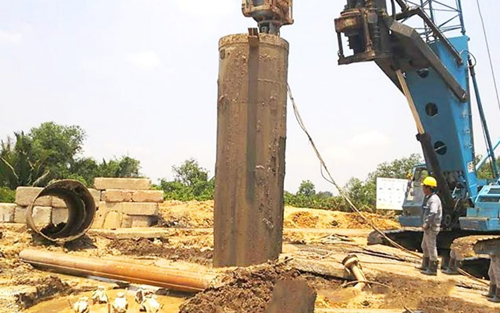 Thi công cọc khoan nhồi