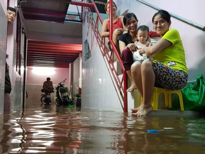 Vì sao cần nâng nhà chống ngập?