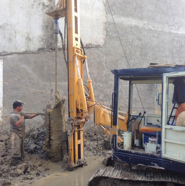 Thi công cọc khoan nhồi
