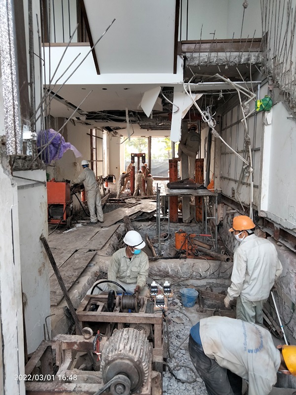 Phương pháp xử lý lún nghiêng nhà hiệu quả