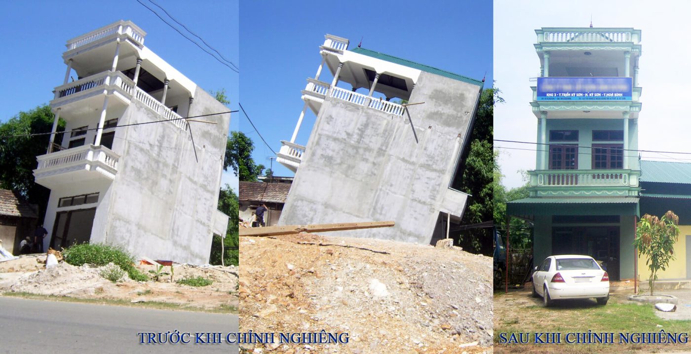 Tìm hiểu các phương án xử lý móng nhà bị lún từ các chuyên gia 1 Xử lý móng nhà bị lún