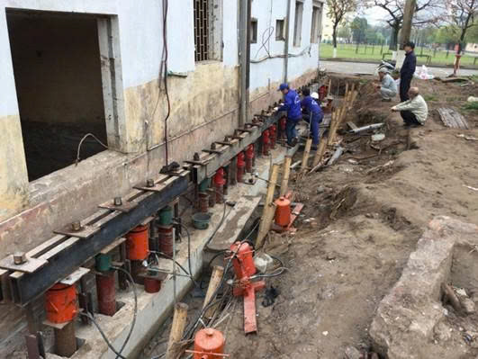 Xu ly lun nghieng nền móng – Giải pháp gia cố và ổn định công trình 3 Các giải pháp gia cố nền móng phổ biến