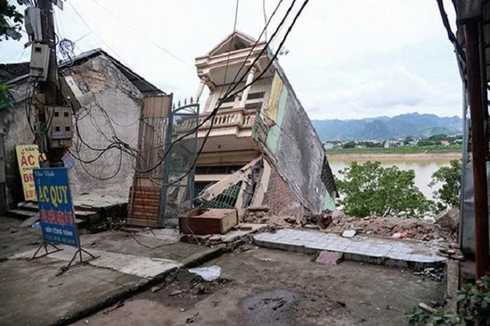 Nhà bị lún